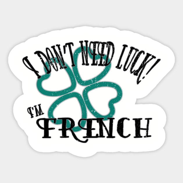 French Luck Sticker by EdwardLarson